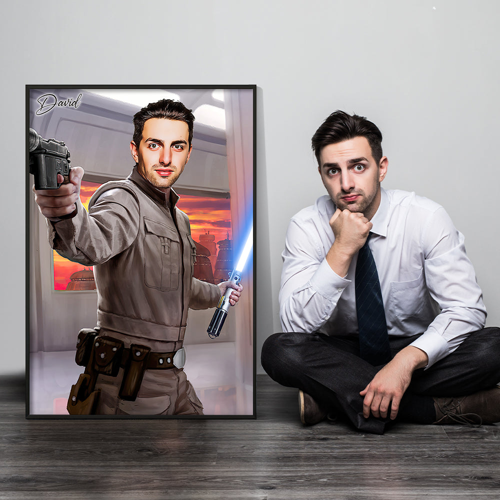 Custom Face Wall Art - Gift for Fans - Poster & Canvas - GoDuckee