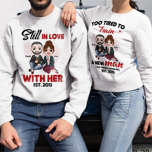 Sweet Couple Valentine's Day Gift T-shirt Hoodie Sweatshirt - Shirts - GoDuckee