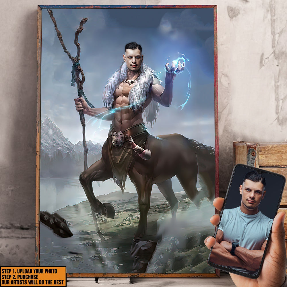Custom Image Centaur Wall Art - Poster & Canvas - GoDuckee