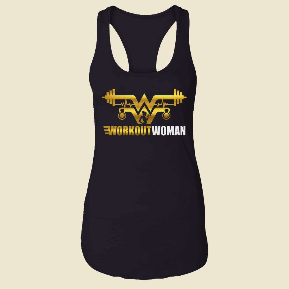 Workout Woman, Personalized Shirt, Funny Gift for Gym Lovers - Shirts - GoDuckee