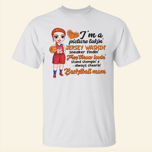Basketball I'm A Basketball Mom - Personalized Shirt BSB2104 - Shirts - GoDuckee