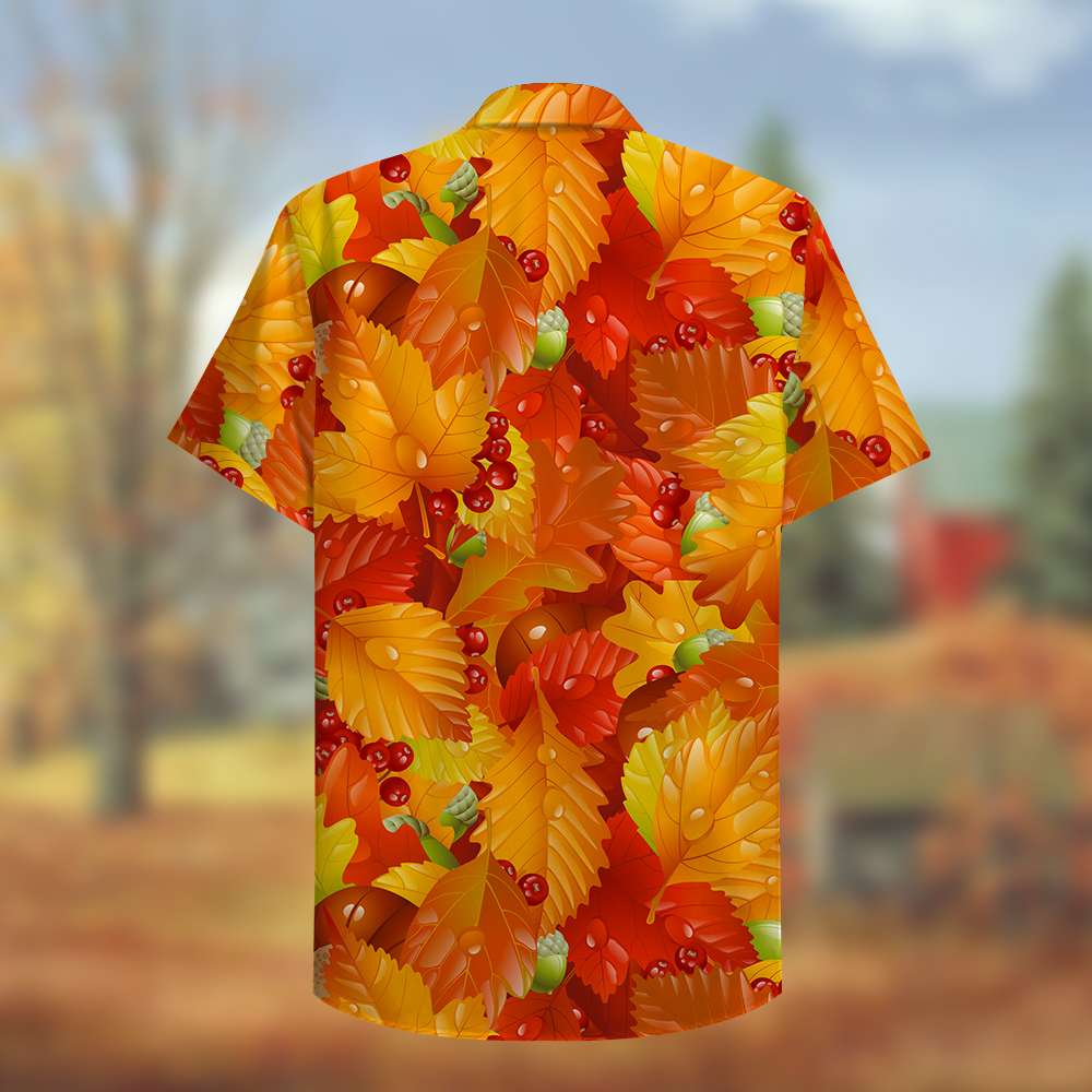 GoDuckee Farmer Hawaiian Shirt, Aloha Shirt - Live Like Someone Left The Gate Open