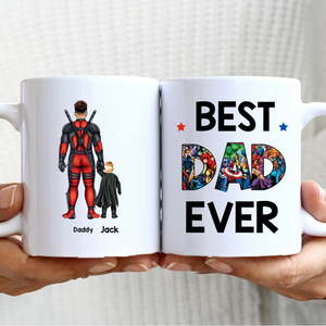 Dadpool Mug - Personalized Gifts For Dad Mug 6qhlh070622 Best Dad Ever