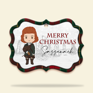 Merry Christmas Sassenach, Personalized Outlander Ornament - Ornament - GoDuckee