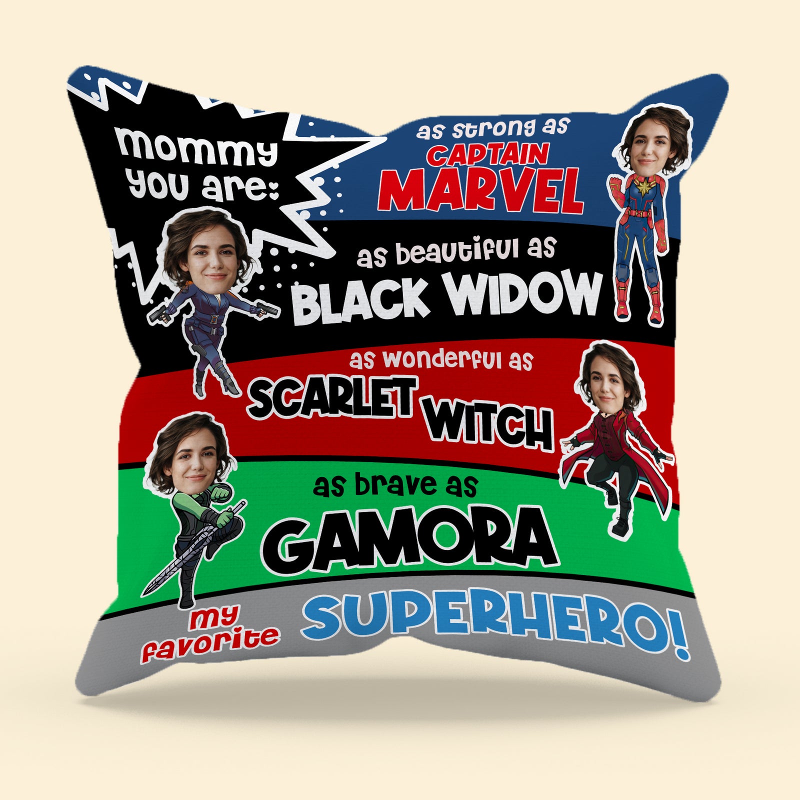 Personalized Mother's Day Pillow Mommy You Are - Pillow - GoDuckee