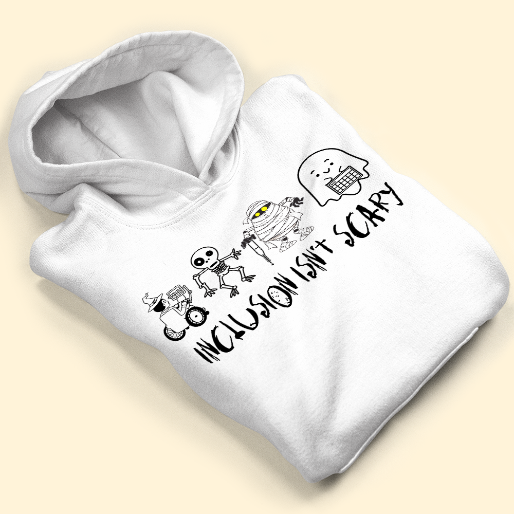 Inclusion Isn't Scary Halloween Shirts, Gift For Teacher - Shirts - GoDuckee