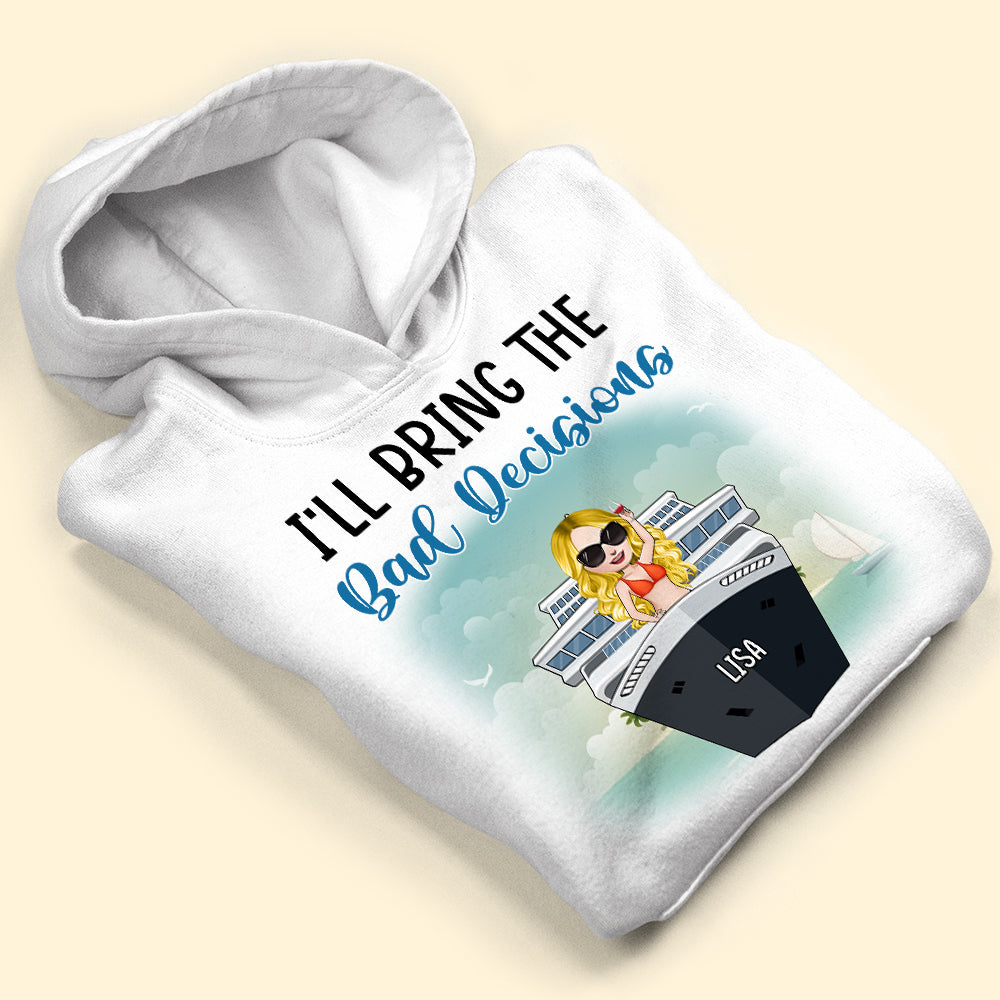 Cruising Friends I Will Bring The Fun, Bad Decisions, Bail Money,... Personalized Group Shirts - Shirts - GoDuckee