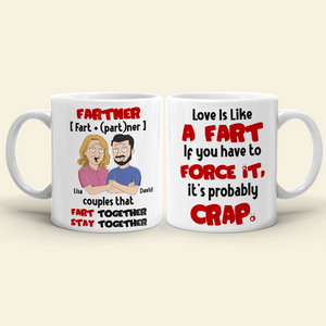 Couple Personalized Mug 03BHHI080223HH - Coffee Mug - GoDuckee