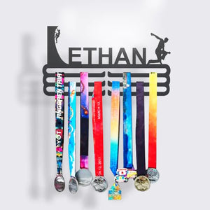 Personalized Medal Holder For Sports Lovers - - GoDuckee