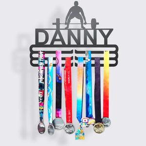 Personalized Medal Holder For Sports Lovers - - GoDuckee