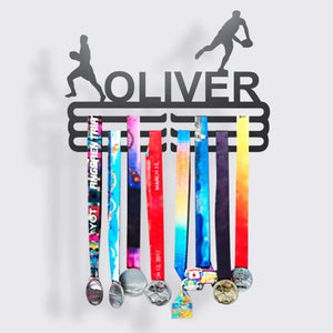 Personalized Medal Holder For Sports Lovers - - GoDuckee