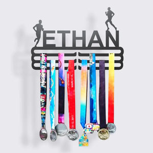 Personalized Medal Holder For Sports Lovers - - GoDuckee