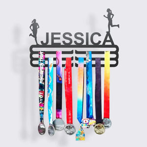 Personalized Medal Holder For Sports Lovers - - GoDuckee