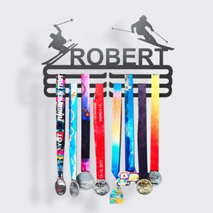 Personalized Medal Holder For Sports Lovers - - GoDuckee