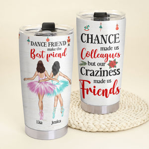 Personalized Ballet Dance Tumbler - Friend Make The Best Friend - Sister - Tumbler Cup - GoDuckee
