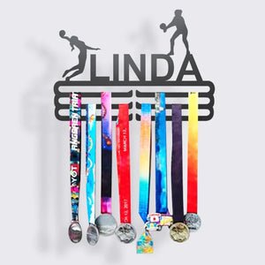 Personalized Medal Holder For Sports Lovers - - GoDuckee